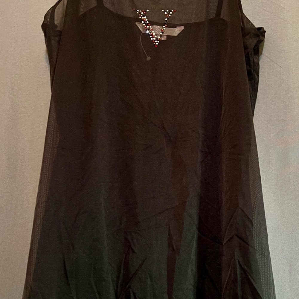 Victoria's Secret Black Sheer Nightie